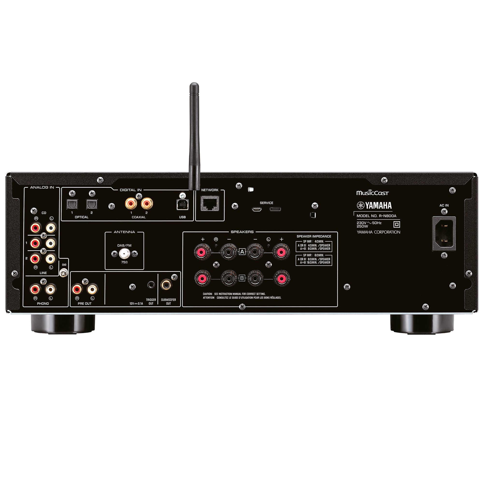 ♻️ YAMAHA Amplificateur Hi-Fi R-N800A (Reconditionné)