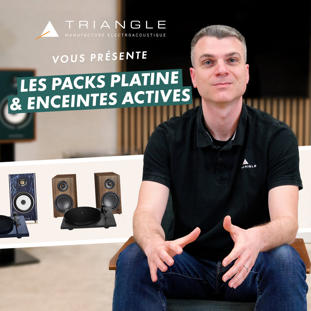 Le Mois du Vinyle - Packs Enceintes & Platine - TRIANGLE HIFI